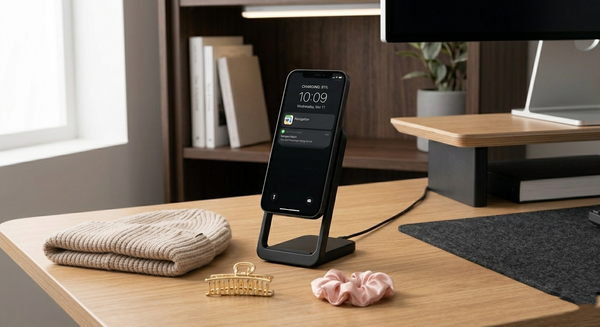 Wireless Charging Desk Stand
