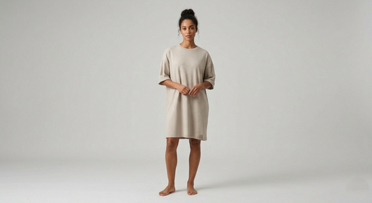 Oversized Casual T-Shirt Dress