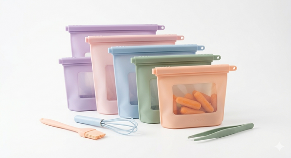 Reusable Silicone Food Storage Bags